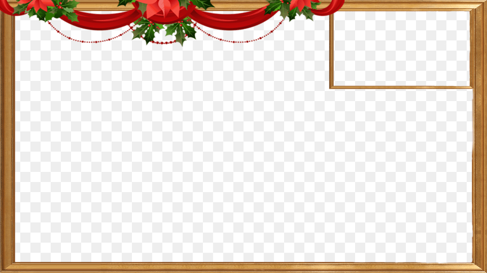 Xmas Overlay Christmas Overlay Twitch, White Board Png Image