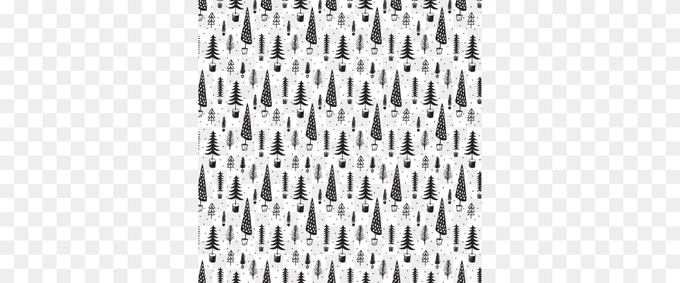 Xmas Pine Trees Black Christmas Day, Pattern, Triangle, Clothing, Coat Free Transparent Png