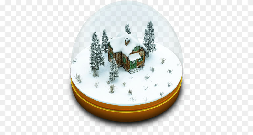 Xmas Snow Globe Icon Christmas Snow Globe, Architecture, Housing, Building, Outdoors Free Transparent Png