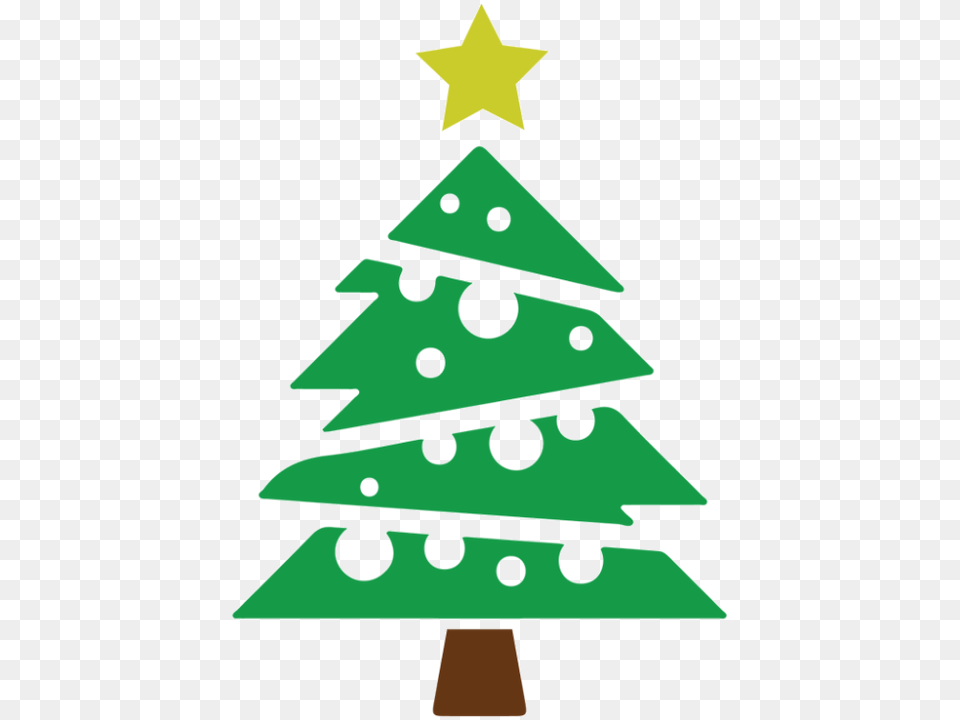 Xmas Tree Vector Image, Star Symbol, Symbol, Christmas, Christmas Decorations Png