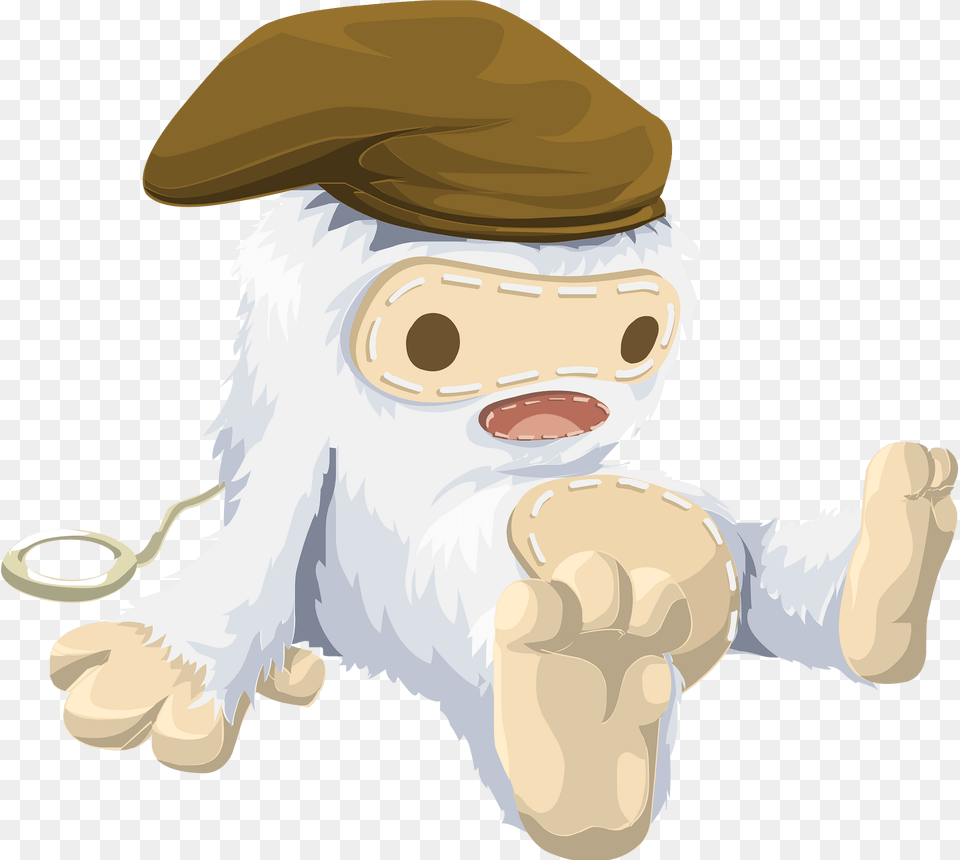 Xmas Yeti Clipart Free Transparent Png