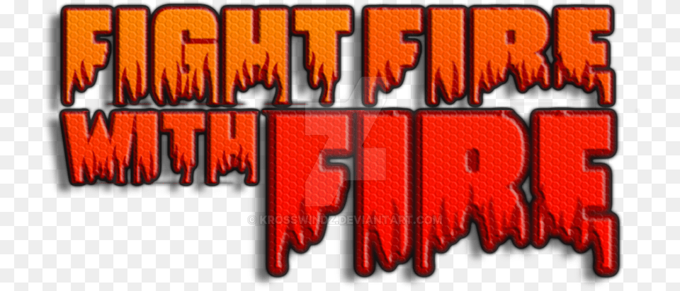 Xmxw Fight Fire With Fire Logo Roblox By Krosswindz Graphic Design, Dynamite, Weapon Png Image