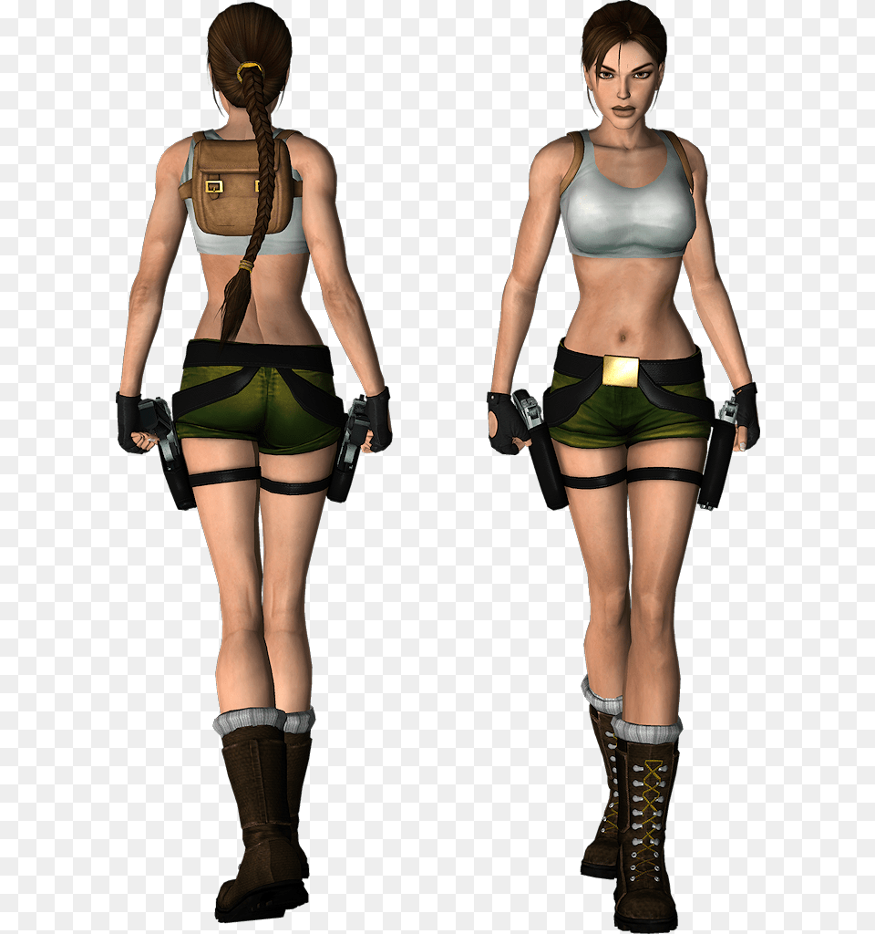 Xnalara Lara Realtime Posing Program, Adult, Shorts, Person, Woman Free Png