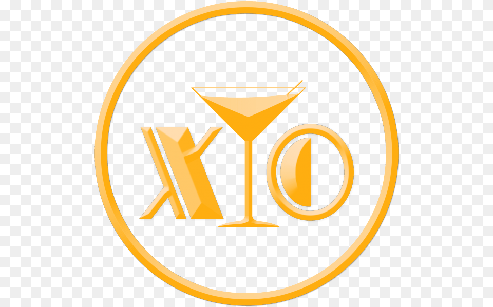 Xo Logo, Alcohol, Beverage, Cocktail, Disk Free Png