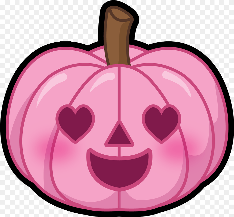 Xo Pumpkin Theme Link Icon To Halloween Pink Pumpkin Clipart, Food, Plant, Produce, Vegetable Png