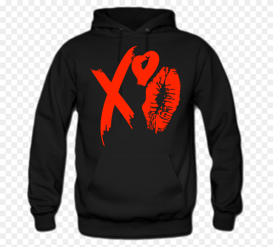 Xo The Weeknd Hoodie Clothing Hoodie, Hood, Knitwear, Sweater, Sweatshirt Png Image