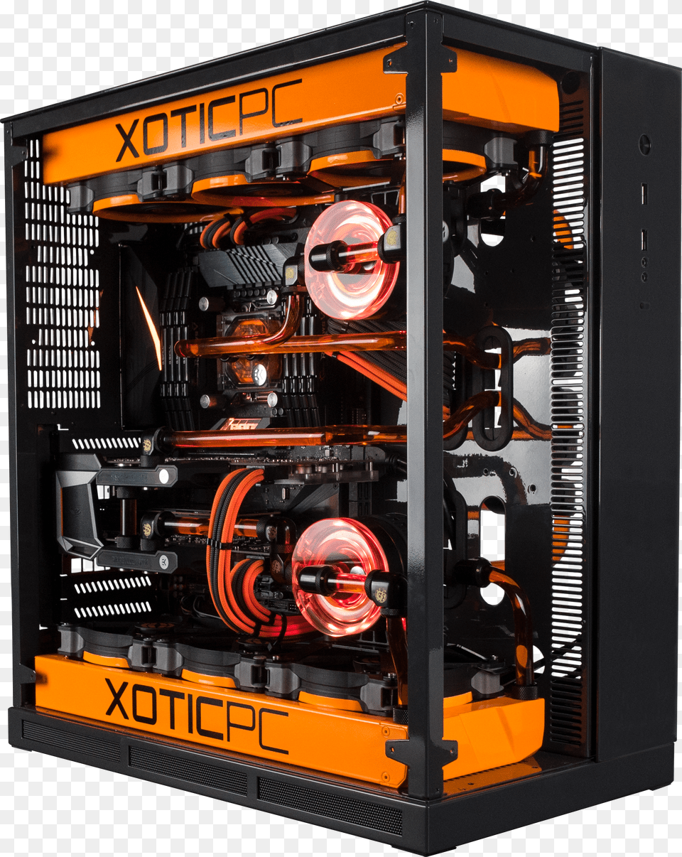 Xotic Pc Intel Extreme Rig Computer Case Png Image