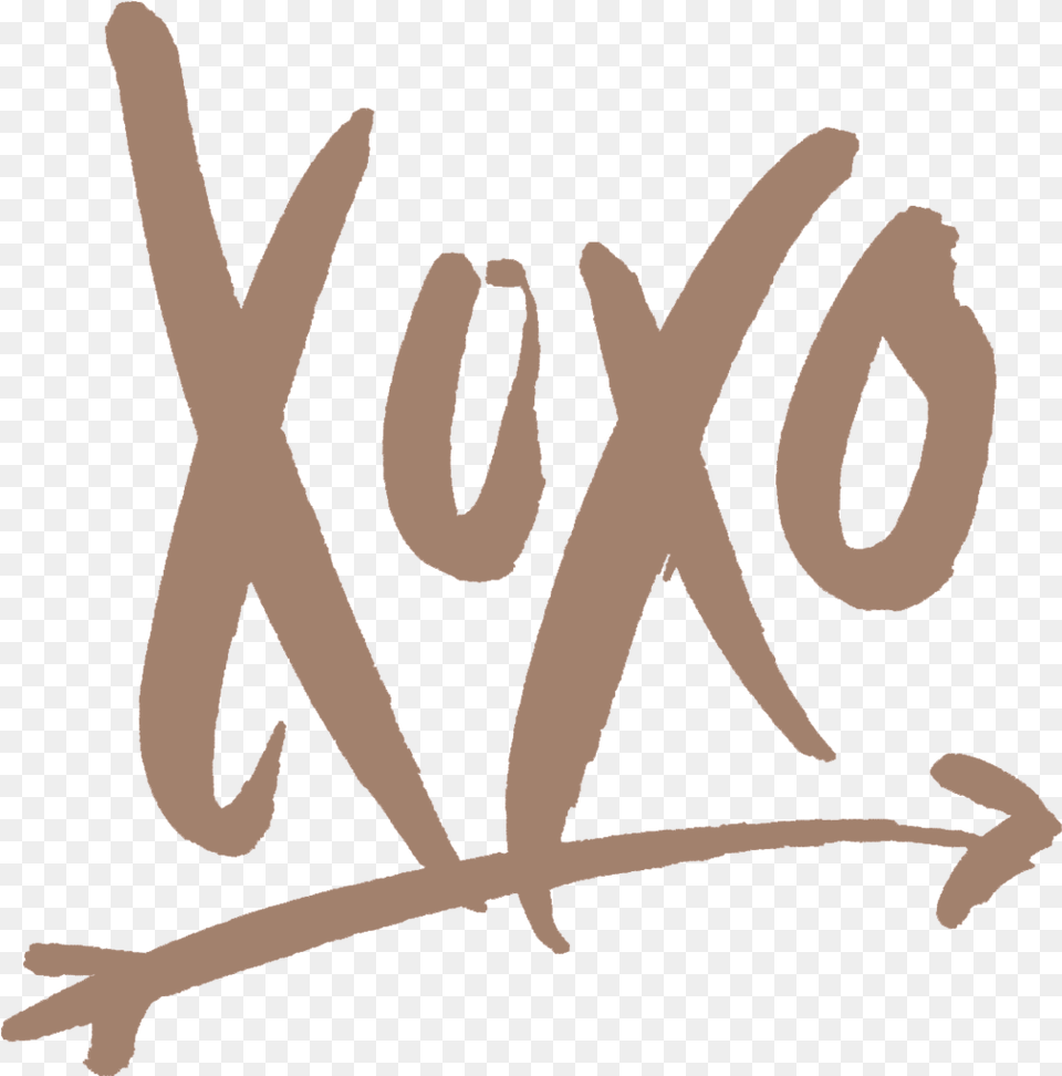 Xoxo, Handwriting, Text, Calligraphy, Person Free Png Download