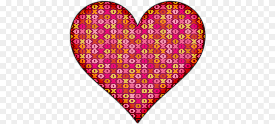 Xoxo Heart Icon Clipart Day Cards, Pattern Free Transparent Png