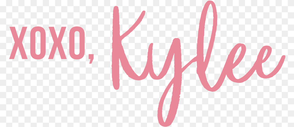 Xoxo Kylee Calligraphy, Handwriting, Text Free Transparent Png