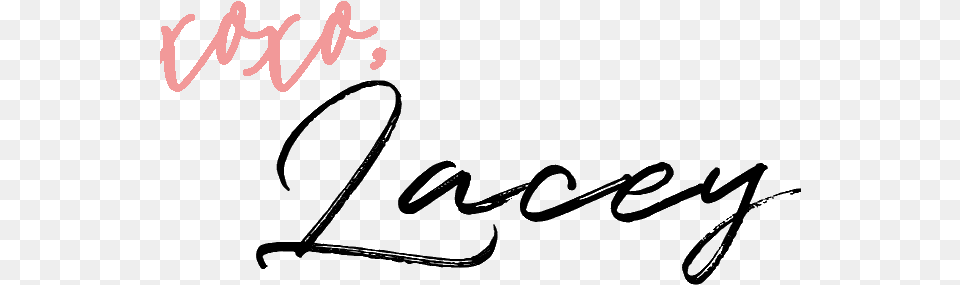 Xoxo Lacey Calligraphy, Handwriting, Text, Signature Free Png Download