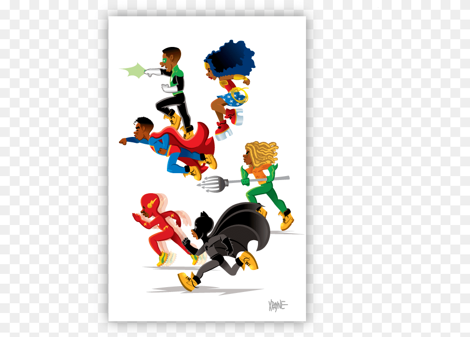 Xpayne Prints Justiceleague Cartoon, Person, Boy, Child, Male Png Image