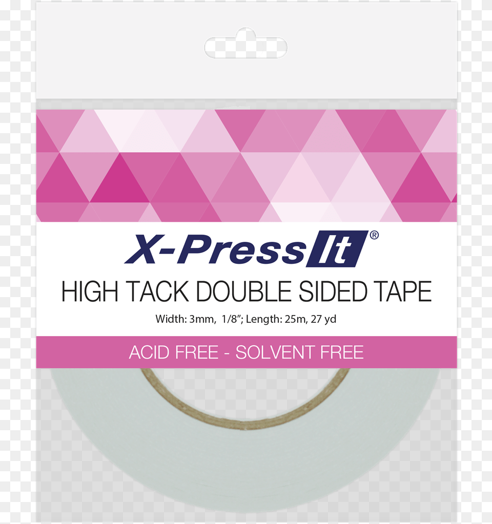 Xpress It Double Sided Tape, Paper, Text Free Transparent Png