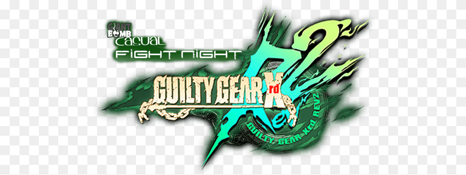 Xrd Logo Guilty Gear Rev 2, Green, Art, Graphics Png