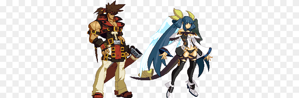Xrd Projects Photos Videos Logos Illustrations And Guilty Gear Dizzy Color, Book, Comics, Publication, Person Free Transparent Png