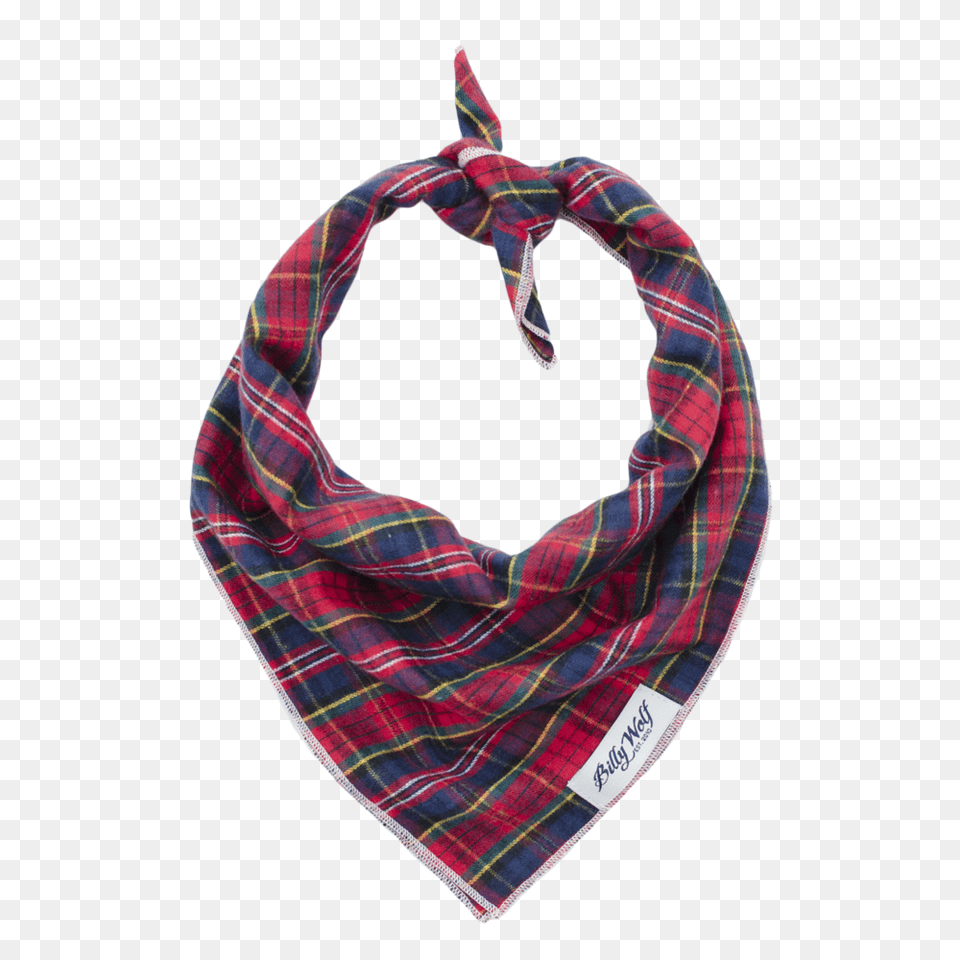Xs Dylan Bandana Billy Wolf, Clothing, Scarf, Accessories, Tartan Free Png Download