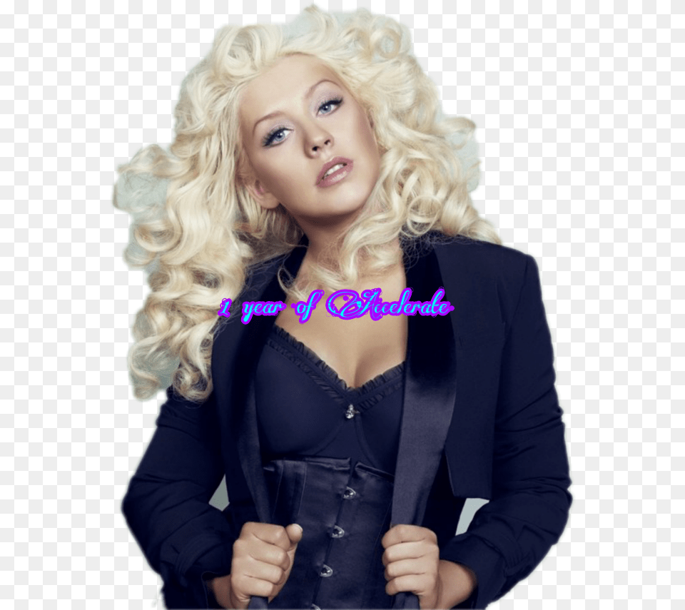Xtina Christinaaguilera Christinaaguileratu Accelerate Britney Spears Christina Aguilera, Woman, Adult, Blonde, Person Free Png Download
