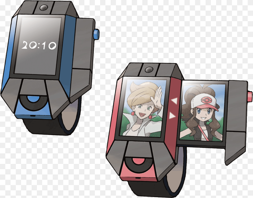 Xtransceiver Pokemon Black And White Watch, Baby, Person, Wristwatch, Head Png Image