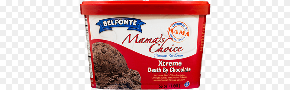 Xtreme Death By Choclate Belfonte Mama39s Choice Ice Cream Premium Chocolate, Cocoa, Dessert, Food, Ice Cream Free Transparent Png