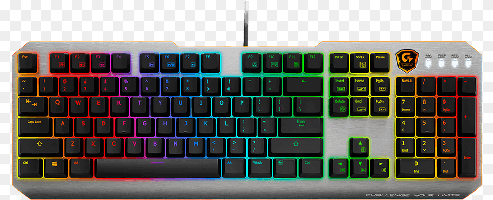 Xtreme Gaming Keyboard Gigabyte, Computer, Computer Hardware, Computer Keyboard, Electronics Free Transparent Png