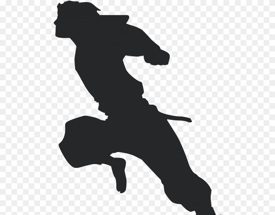 Xtreme Ninja Coming Early Ninja Silhouette Baby, Person, Judo, Martial Arts Free Transparent Png