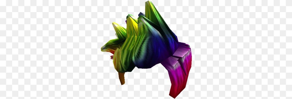 Xtreme Rainbow Hair Roblox, Graphics, Art, Bud, Sprout Free Transparent Png