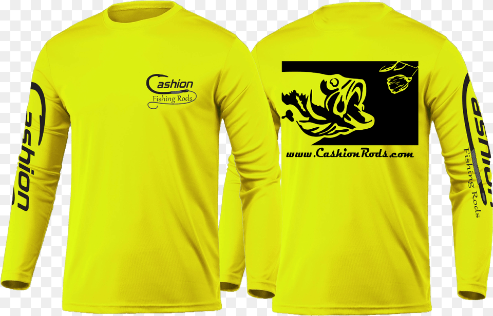 Xtreme Tek Long Sleeve Shirt Neon Yellow Long Sleeved T Shirt, Clothing, Long Sleeve, T-shirt Png Image