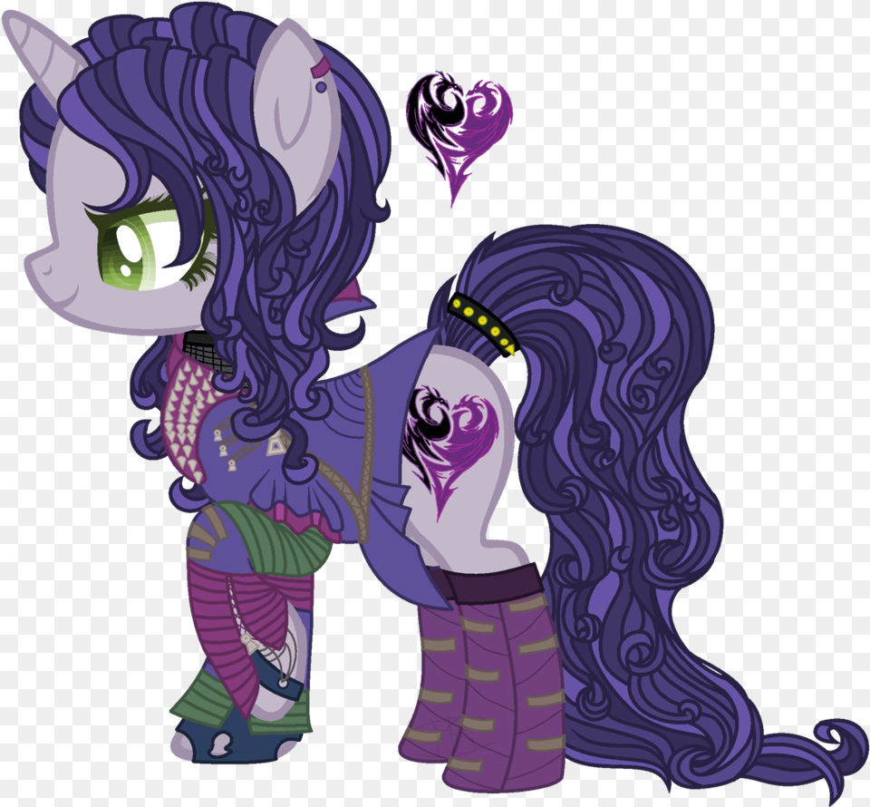 Xxmelody Scribblexx Clothes Descendants Dress Female Descentans My Little Pony, Purple, Publication, Book, Comics Png Image