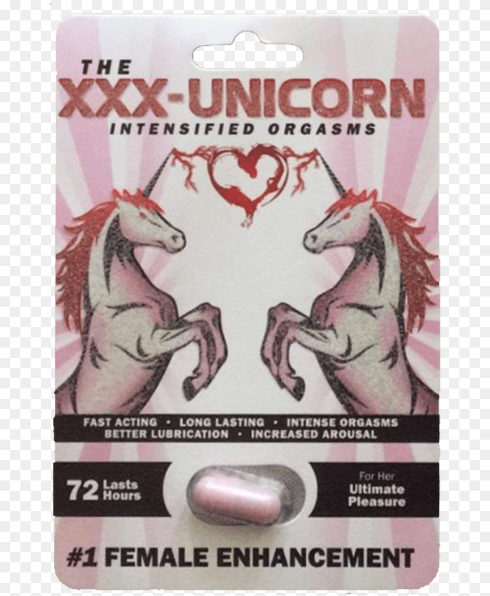 Xxx Unicorn Female Enhancement Pills For Her Xxx Unicorn Pill, Animal, Horse, Mammal, Medication Free Transparent Png