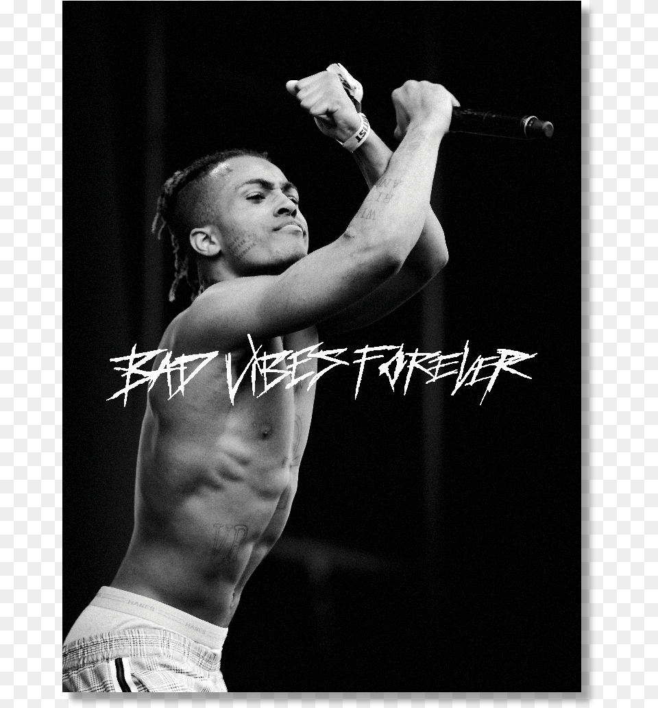 Xxxtentacion Bad Vibes Forever Poster, Back, Body Part, Person, Finger Png Image