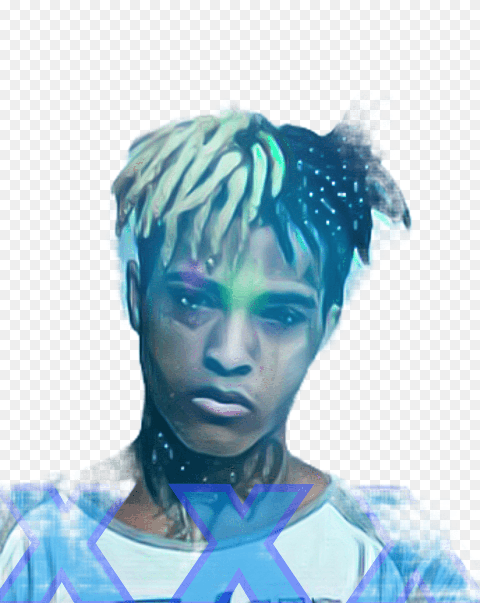 Xxxtentacion Freetoedit Feels Like Summer Xxxtentacion Ice Cream, Face, Head, Person, Photography Free Png