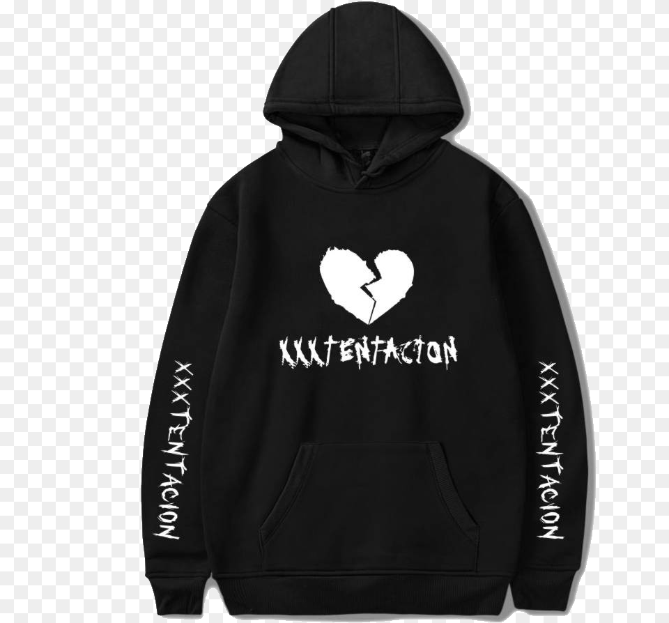 Xxxtentacion Heartbroken Hoodie Luckyfridayf Animal Horse Print Sweatshirt Hoodies, Clothing, Knitwear, Sweater, Hood Free Png