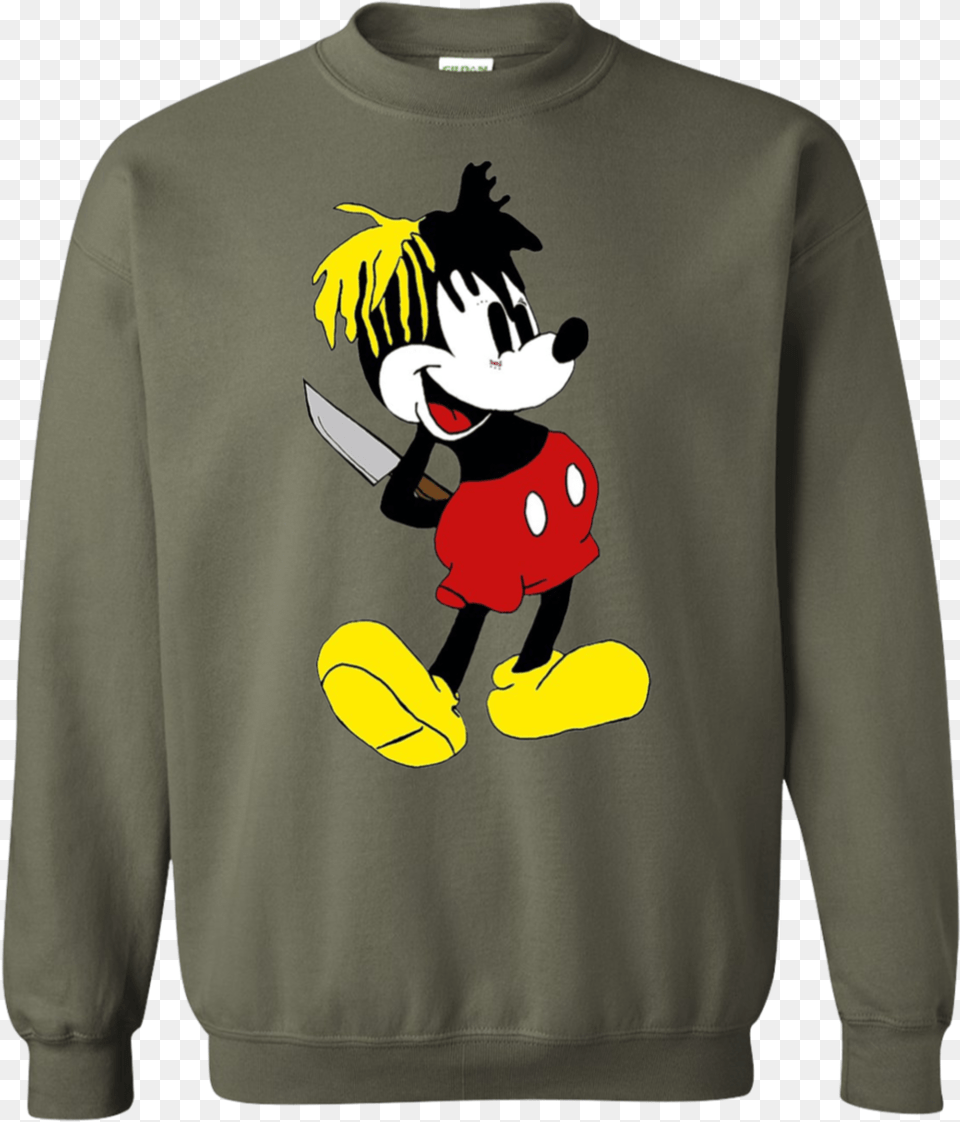 Xxxtentacion Mickey Mouse Sweaterquotclass T Shirt For Electrical Engineer, Sweatshirt, Sweater, Clothing, Knitwear Free Png