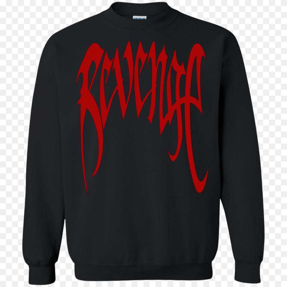 Xxxtentacion Sweater Revenge Merch Red, Clothing, Hoodie, Knitwear, Sweatshirt Free Png