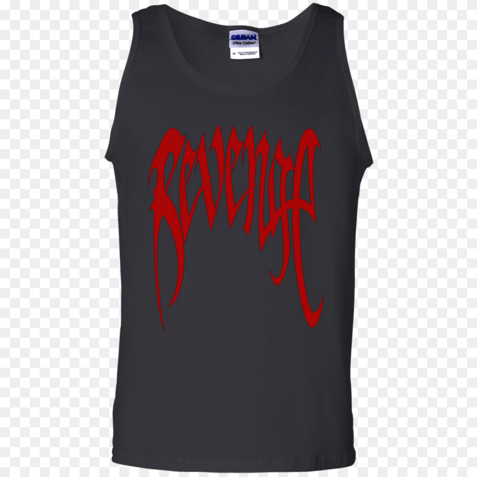 Xxxtentacion Tank Top Revenge Merch Red, Clothing, T-shirt, Tank Top Free Transparent Png