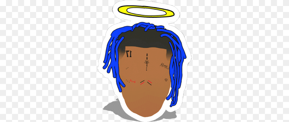 Xxxtentacion U2013 Hip Hop Sticker Shop Xxxtentacion Cartoon Animation Gif, Head, Person, Diaper Png