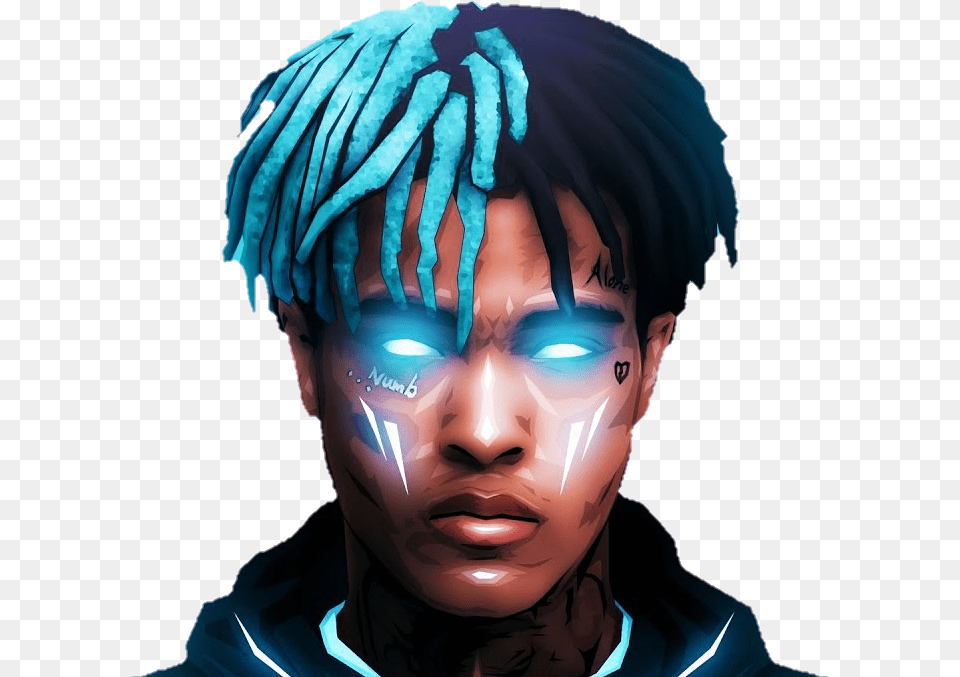 Xxxtentacion Xxxtentacionedit Xxxtentacionrip Xxxtentacionforever Xxxtentacion, Face, Head, Person, Photography Free Transparent Png