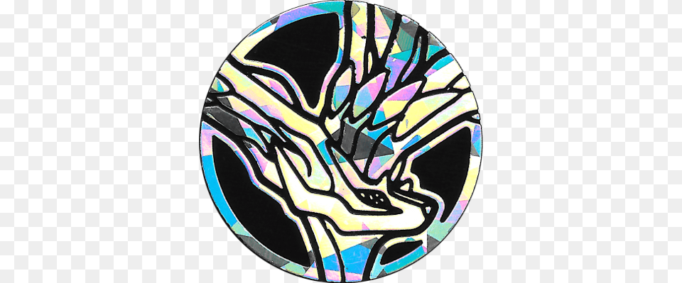 Xybl Silver Xerneas Coin Card Scan, Art, Accessories, Jewelry, Locket Png