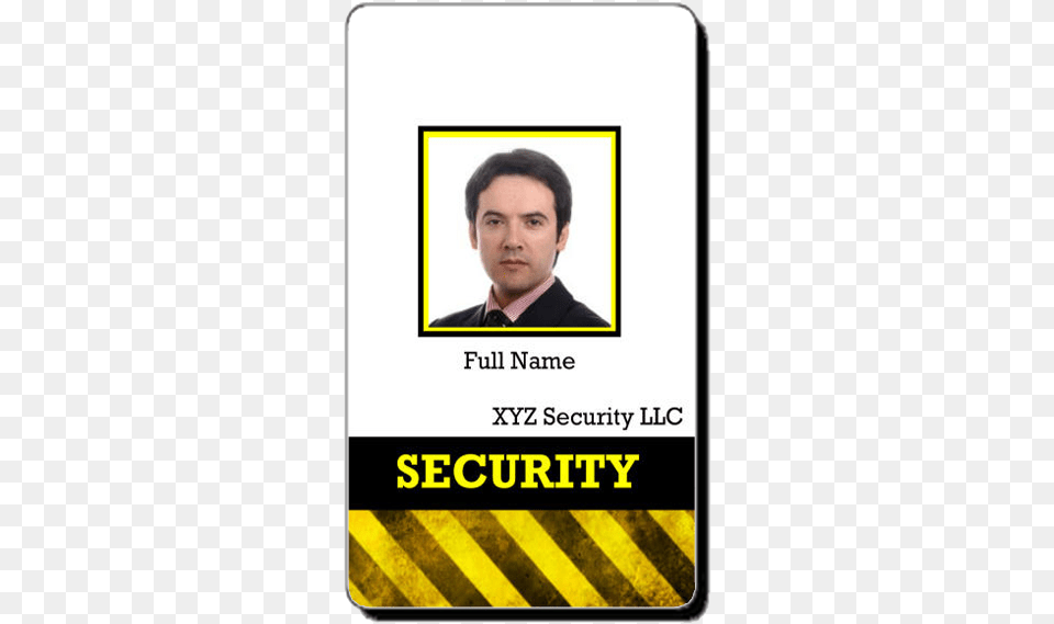 Xylawpd Security Guard Identity Card, Adult, Male, Man, Person Free Png