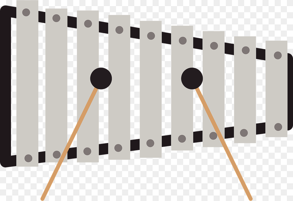 Xylophone And Mallets Clipart, Musical Instrument Png