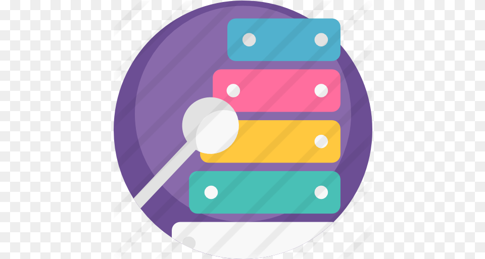 Xylophone Music Icons Circle, Musical Instrument, Disk Png Image