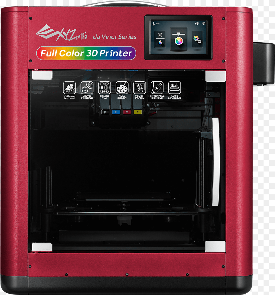 Xyzprinting Da Vinci Color Full Color Fff 3d Printer, Machine, Electronics, Phone Free Transparent Png