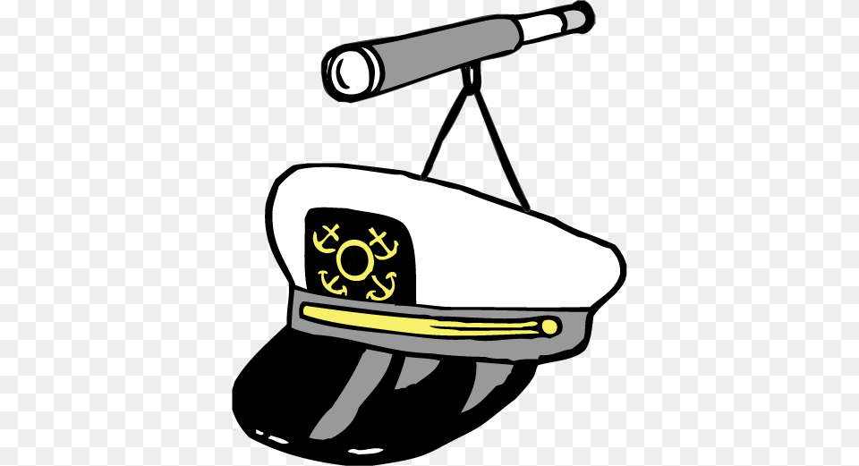 Y Is For Yacht Captain39s Hat Vocabulary, Telescope Free Png