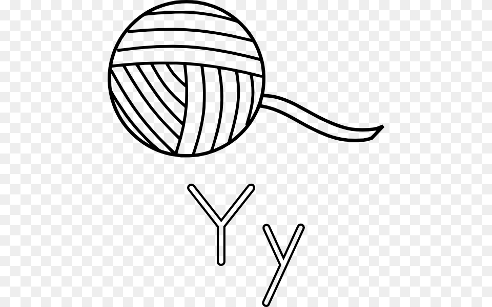 Y Is For Yarn Svg Clip Arts Ball Of Yarn Clipart, Aircraft, Transportation, Vehicle Free Png