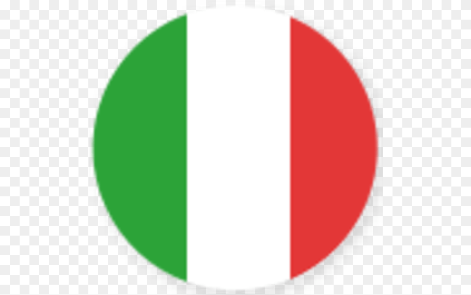 Yabla Italian Lezioni Gratis Di Italian Italy Flag Circle, Disk, Logo Free Transparent Png