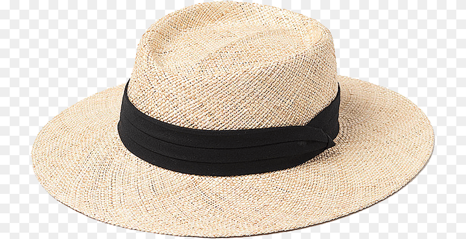 Yacht Hopper Straw Boater Hat Hat, Clothing, Sun Hat Png Image