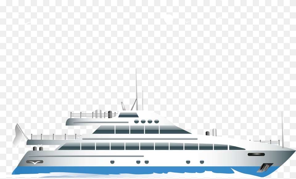 Yacht Transparent Image Luxury Yacht Vector, Transportation, Vehicle, Boat, Animal Free Png