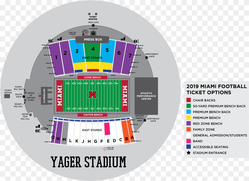 Yager Seating Map 2019 Yager Stadium Seating Chart, Scoreboard, Disk Free Transparent Png