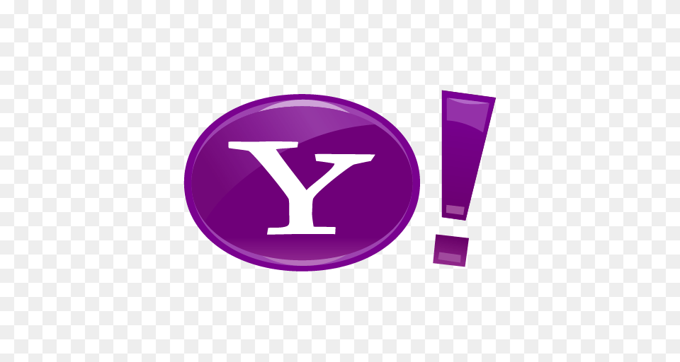Yahoo Hd Icon, Purple Free Png