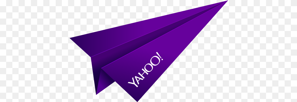 Yahoo Icon Purple Paper Plane Icon Free Png Download